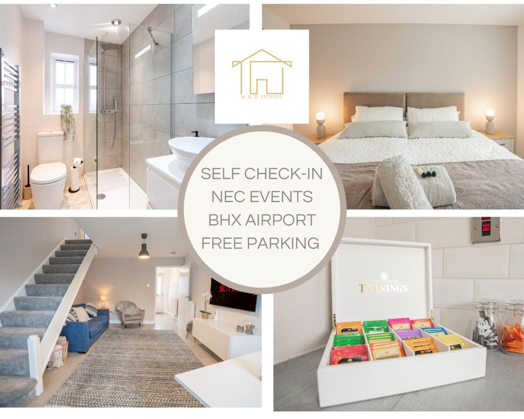 Marston Green Stunning Abode 5 Min From Nec & Bhx, Pets Allowed מראה חיצוני תמונה